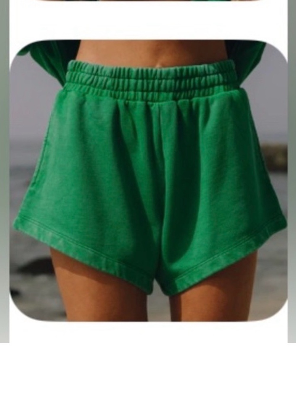Daily Drills Super Shorts Sunbleached Kelly Green Sz M/L